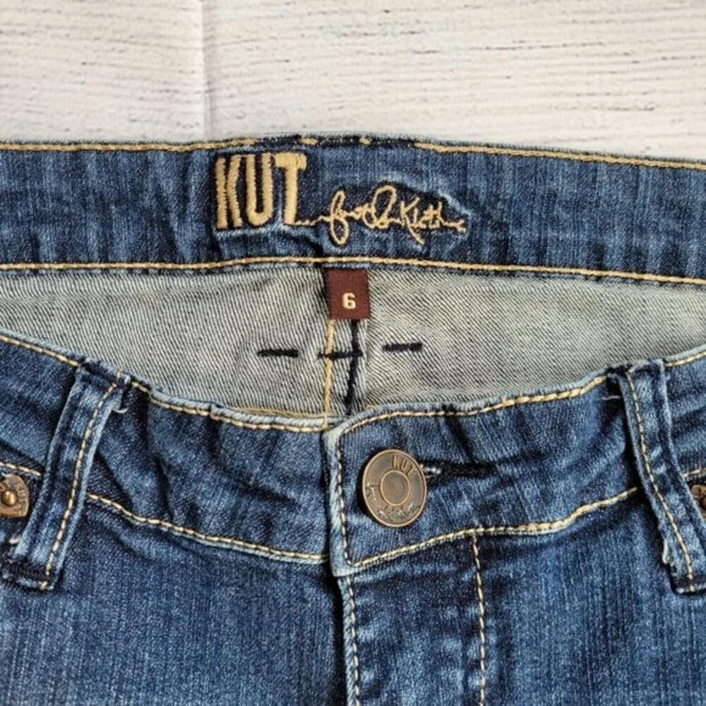 Kut from the Kloth, Katy Boyfriend Jean, Sz 6, Excellent Used Condition, EUC